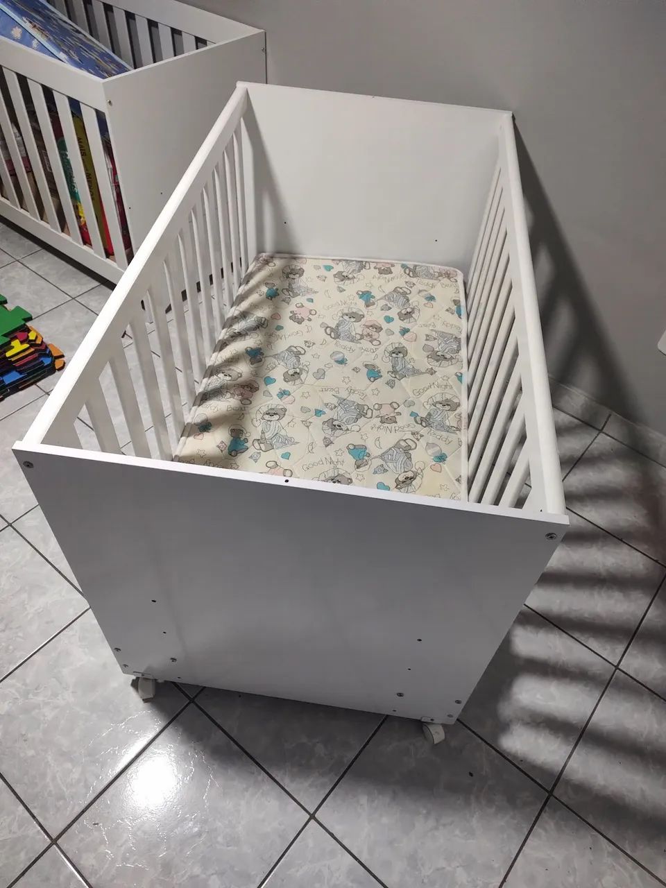 Berço infantil de rodinhas. - Foto 5