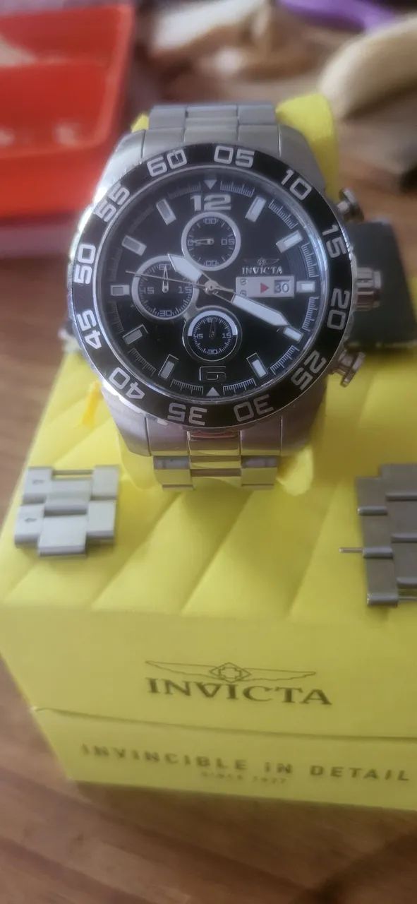 Relógio invicta quartzo diver na caixa comprado nós EUA  - Foto 4