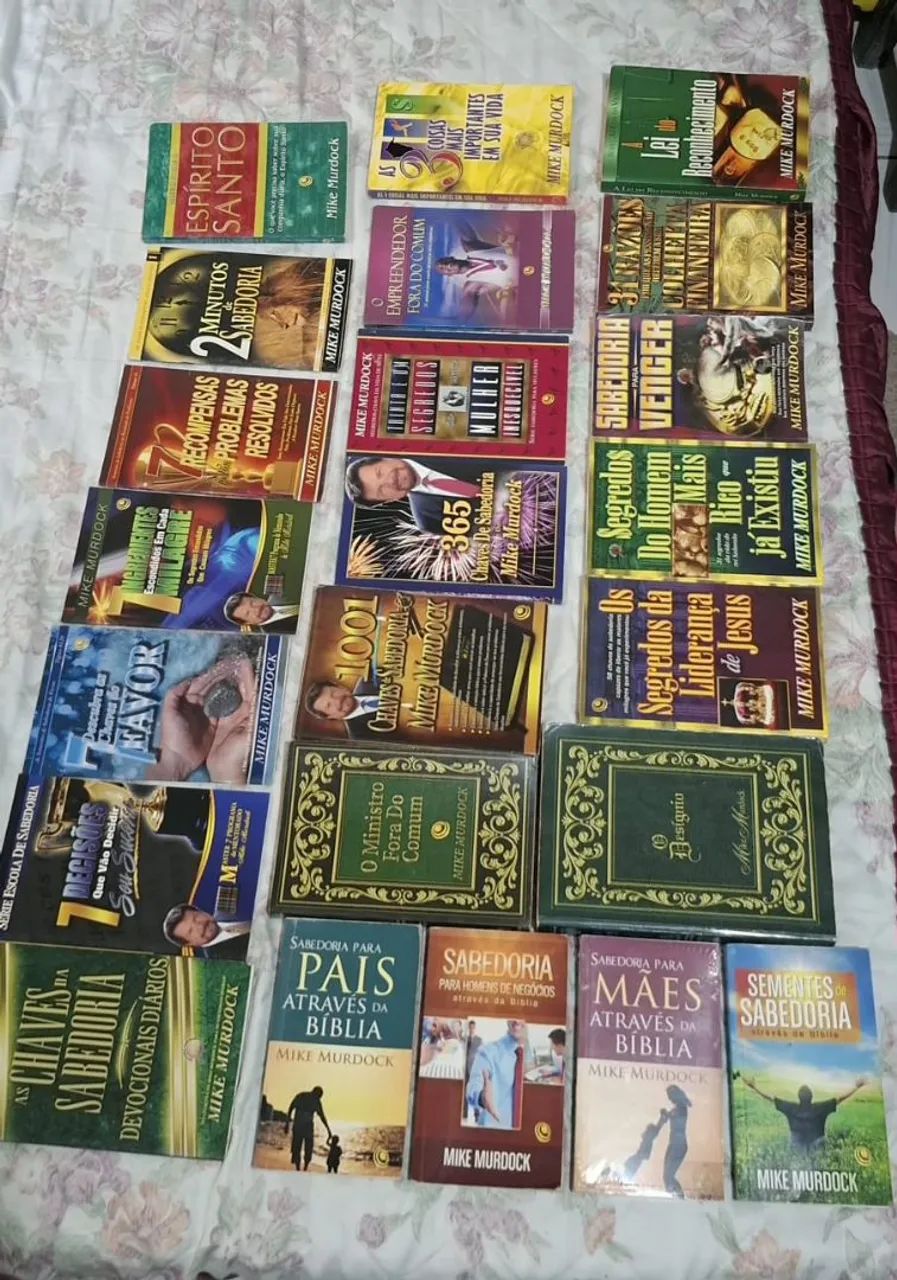 Coleção mike Murdock livros