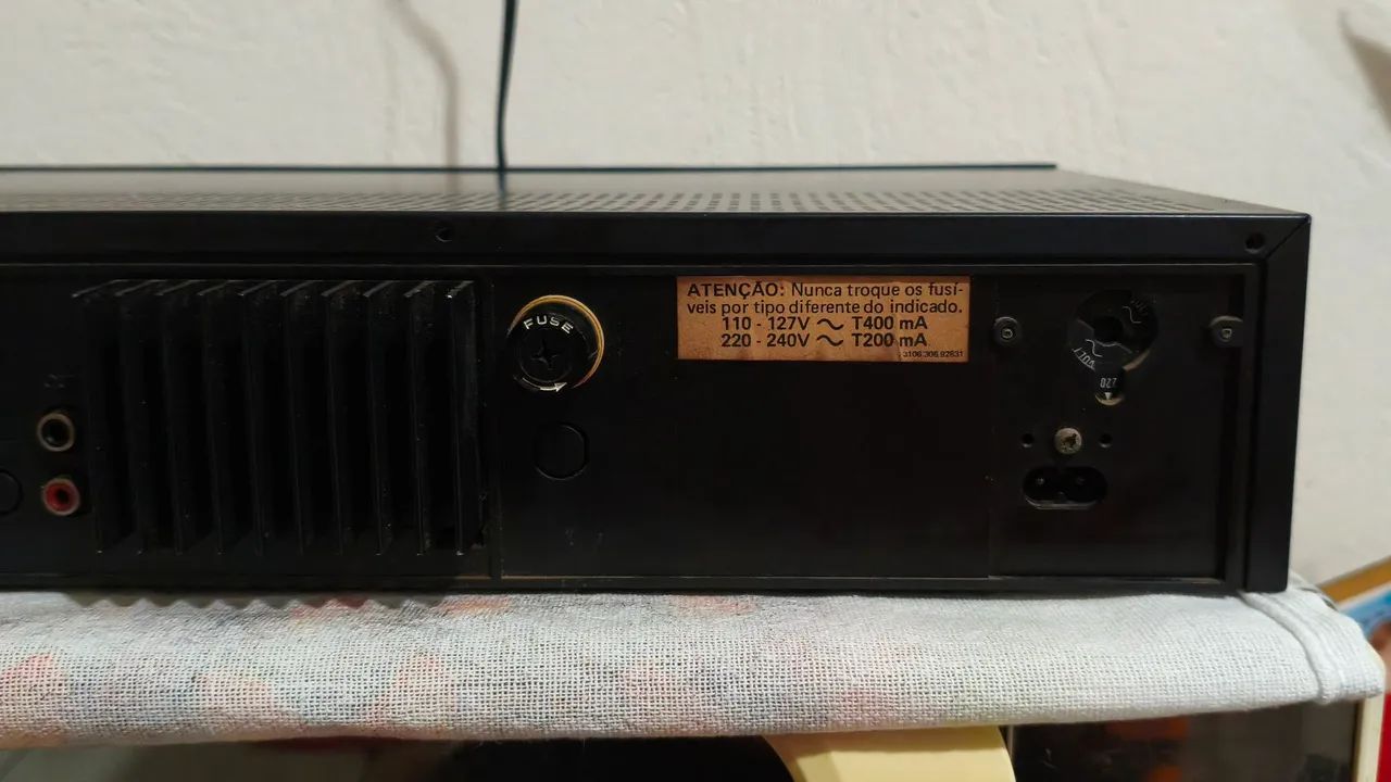 Cd player Phillips cd350 no estado  - Foto 5