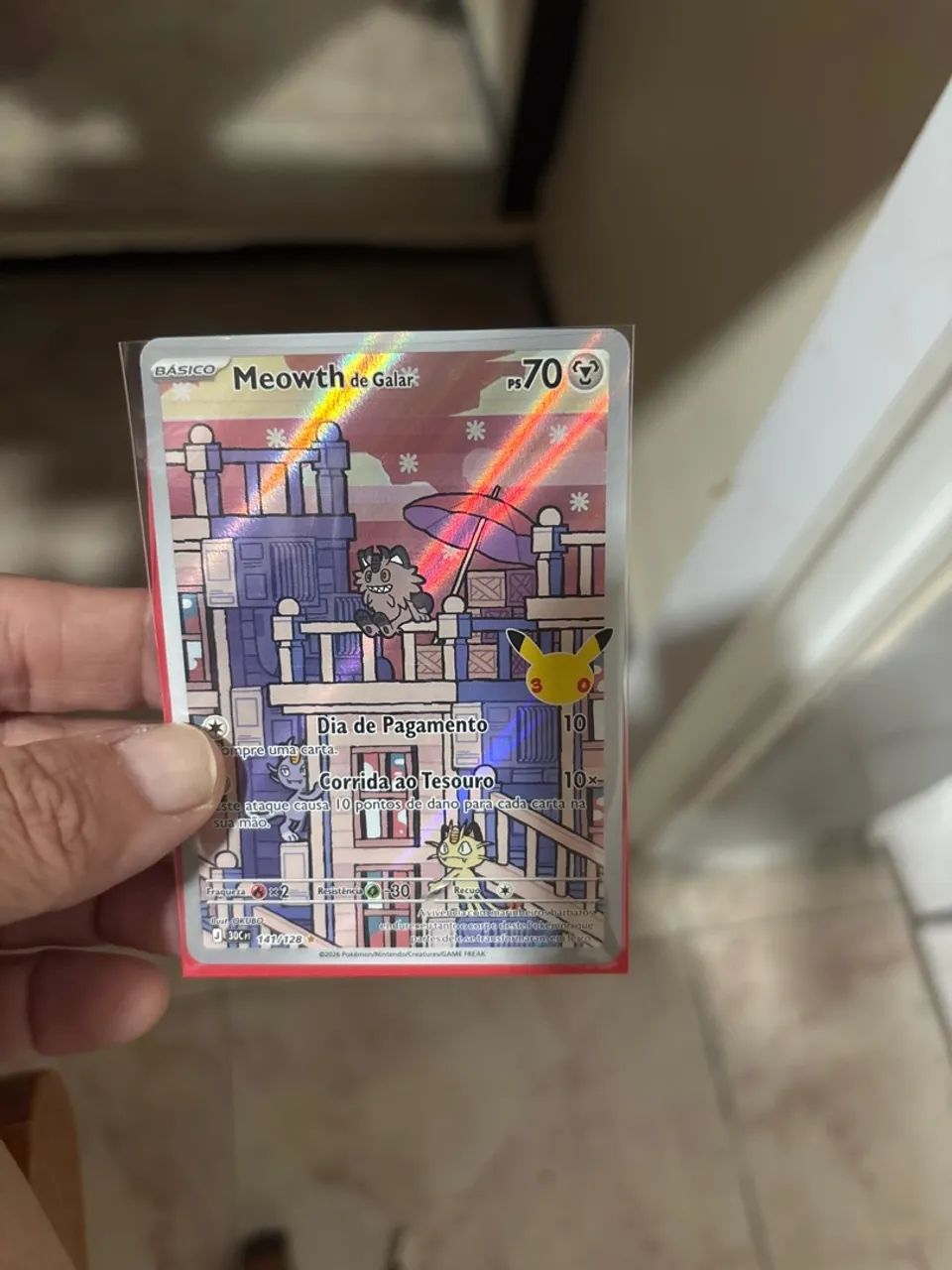 Carta Pokémon Meowth 
