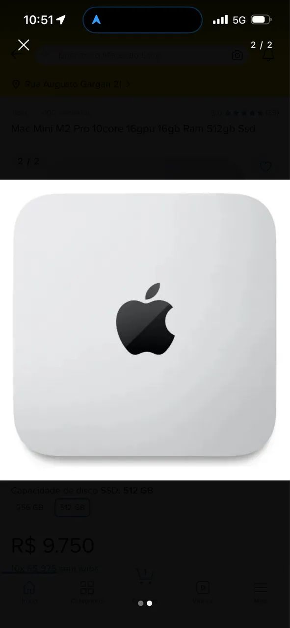 Mac mini m2 16gb 512 memoria - Computadores e Desktops - Parque