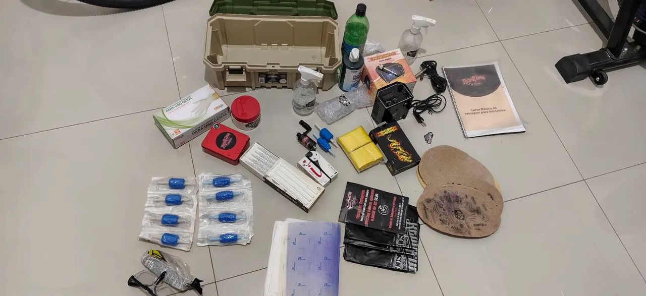 Kit tatuagem para iniciantes 