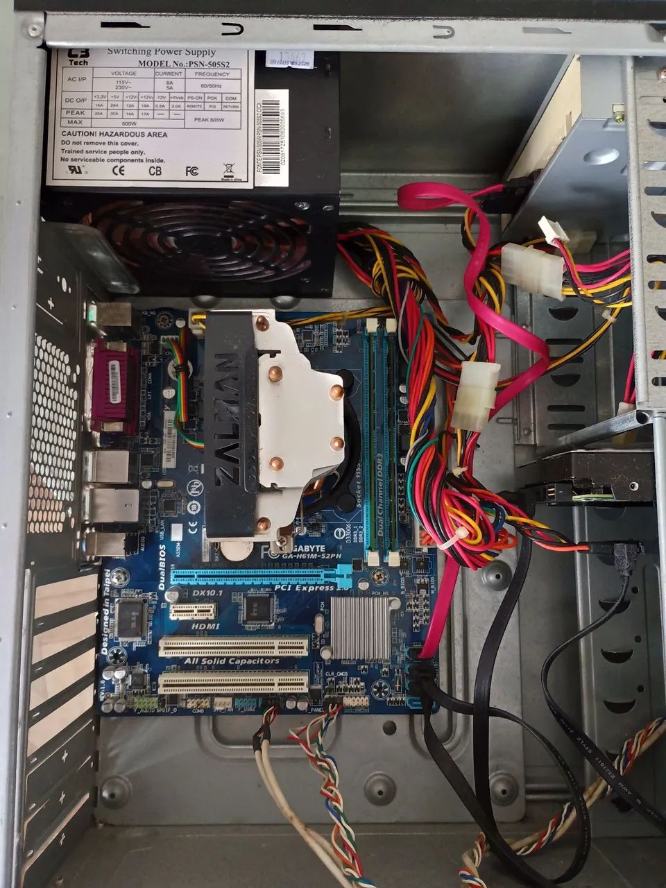 CPU i3-3220, 8GB RAM, SSD SanDisk 128GB, HD 500GB, Win 10, Word/Excel - Foto 4
