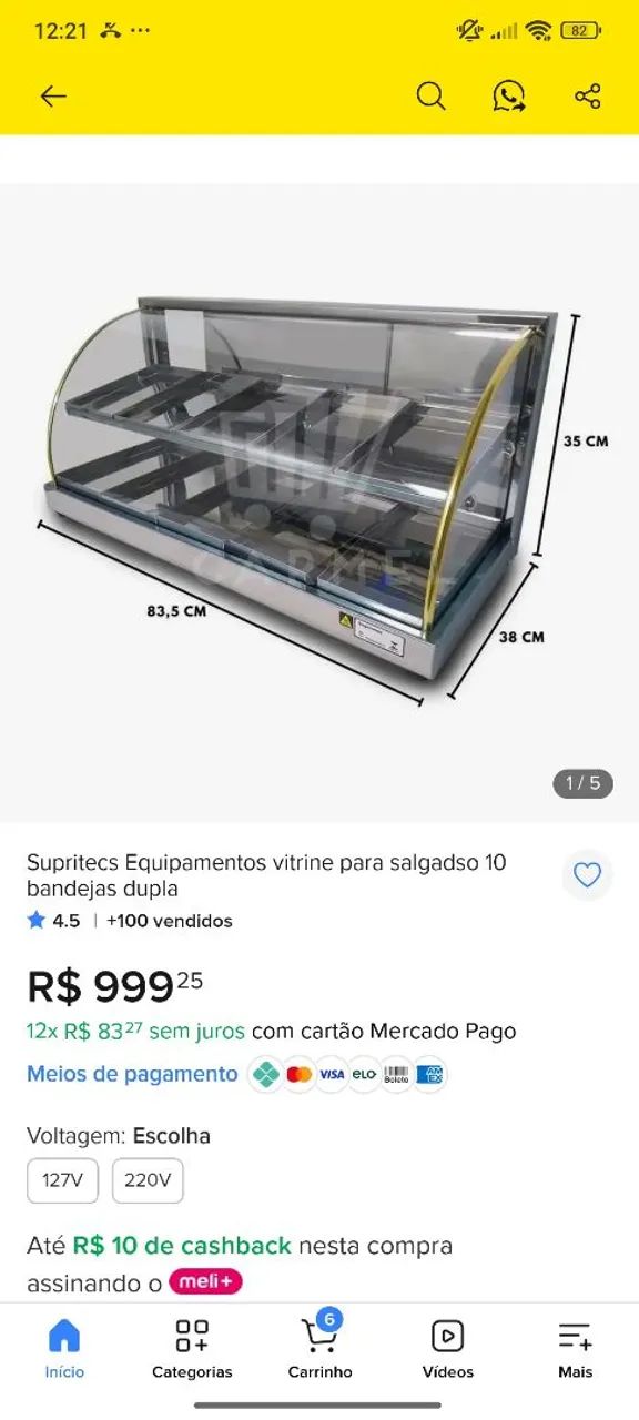 Vendo 2 Estufas pelo preço de v1ok. - Foto 5