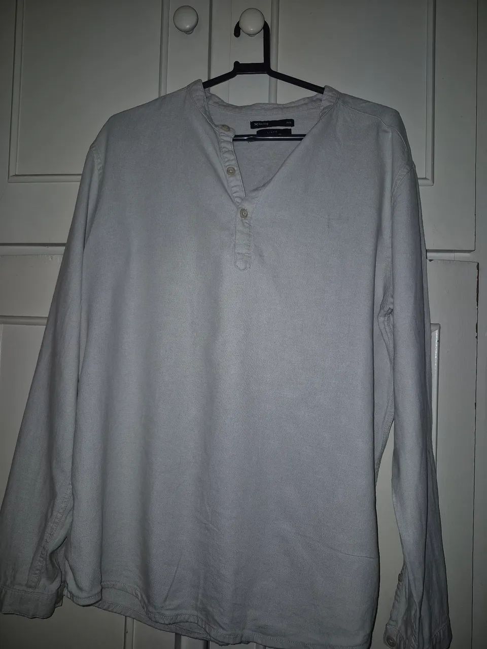 Camisa Gola Padre Linho - Foto 3