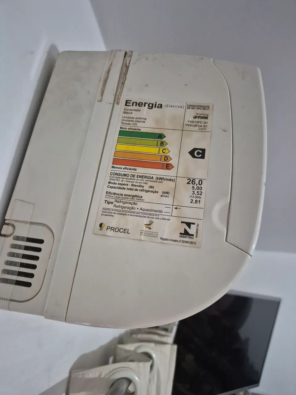 Ar condicionado York 12000 btus - Foto 3