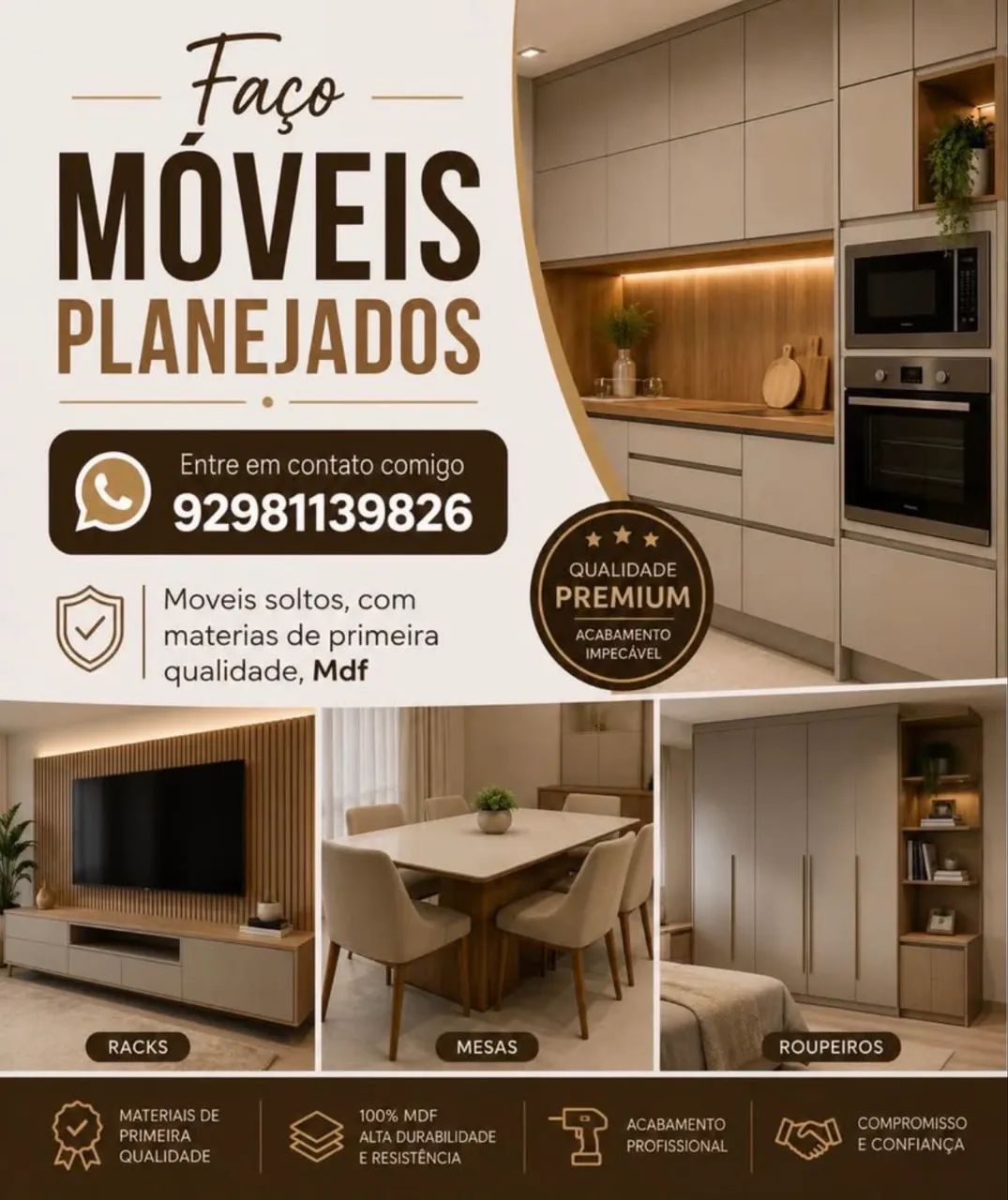 FAZEMOS MOVEIS PLANEJADOS!