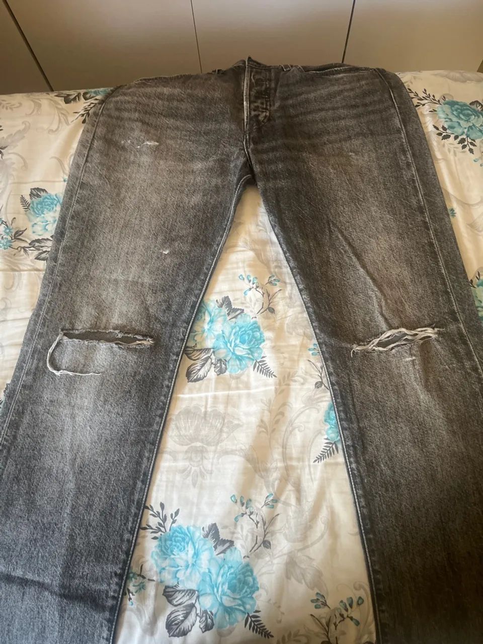 Calça Jeans Levis Masculina 501  - Foto 4