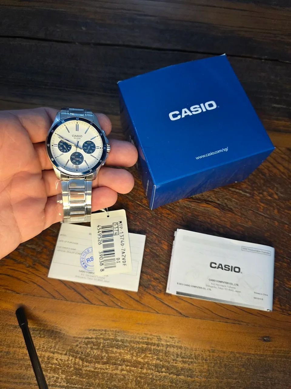 Casio MTP RARO NOVO NA CAIXA - Foto 4