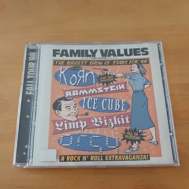 CD Family Values Tour ?98 | Korn, Rammstein, Limp Bizkit, Ice Cube