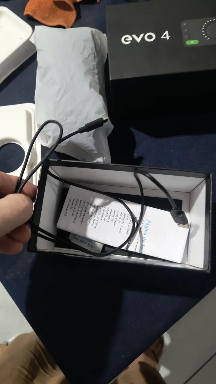 Interface De Audio Audient EVO 4 Seminova com Nota Fiscal. - Foto 3