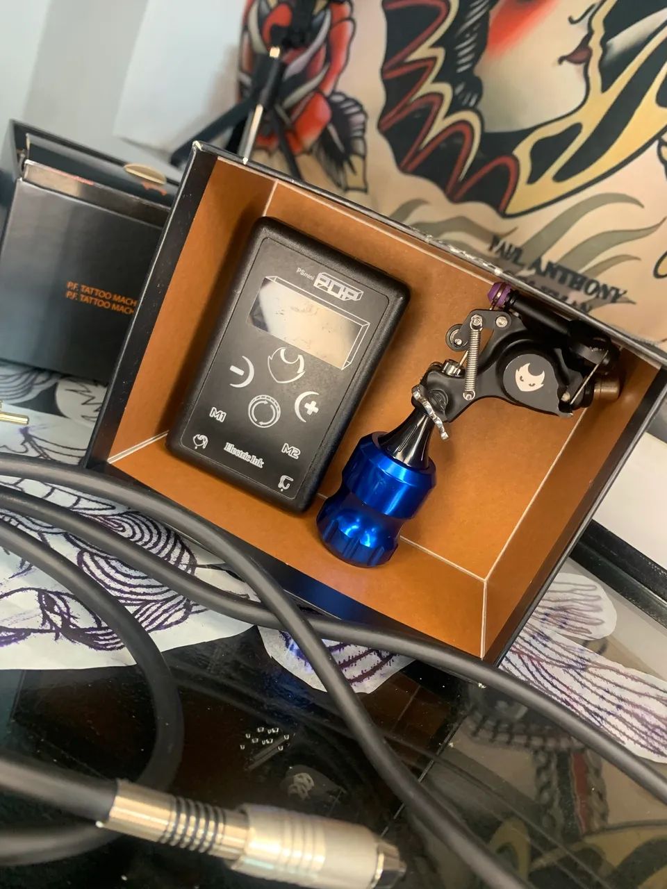 Kit de Tatuagem Profissional Transverse nano + Fonte - Foto 5