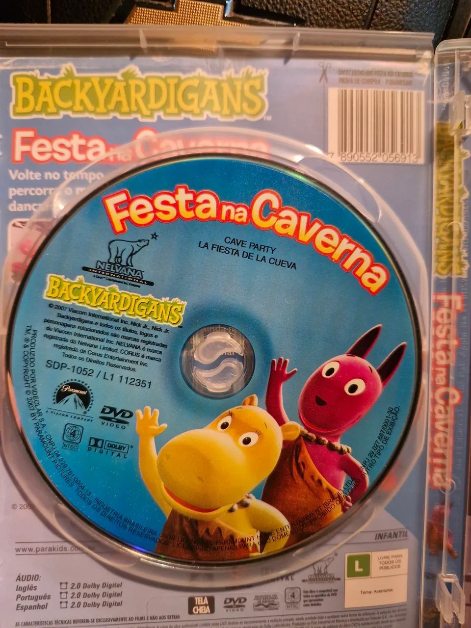 Backcardigans | Festa na Caverna | Dvd em bom estado  - Foto 3