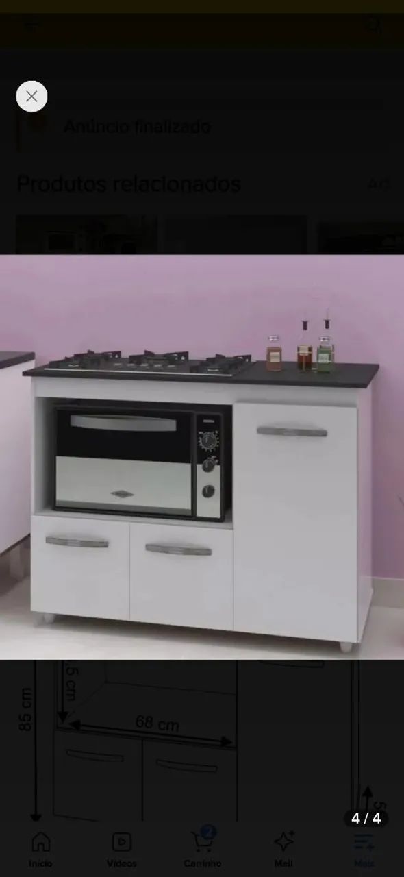 Balcão para Cooktop