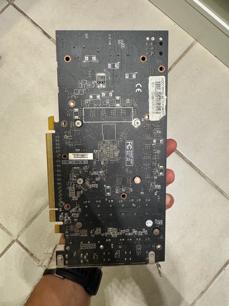 Placa de Vídeo RX 580. 8g. Semi nova - Foto 4