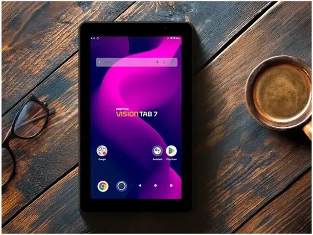 Tablet Positivo Vision TAB 7 64GB 3GB 7 Polegadas Preto - Foto 2
