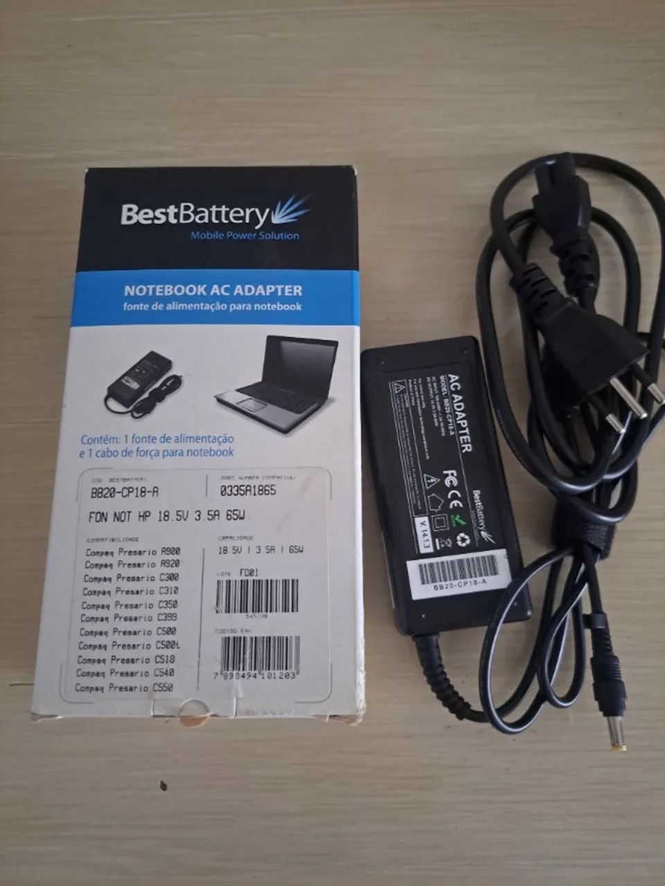 Fonte Para Notebook Hp Bb20-cp18-a - Bestbattery  - Foto 2