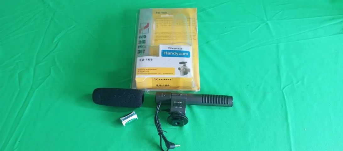 Microfone profissional shenggu sg-108 stereo - Foto 2