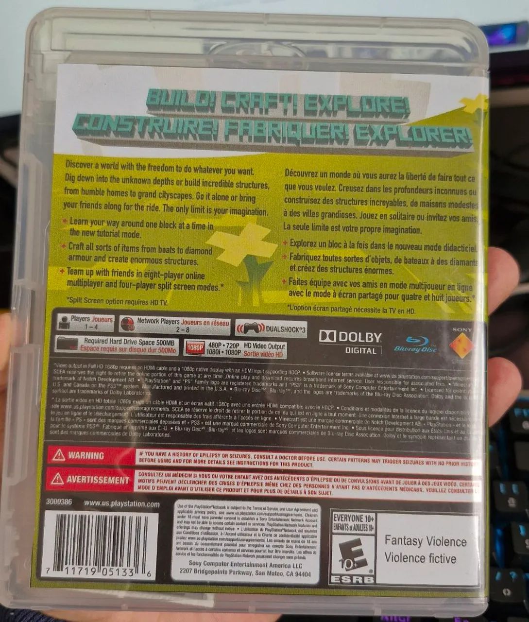Minecraft - Ps3 (Faço olx pay) - Foto 2