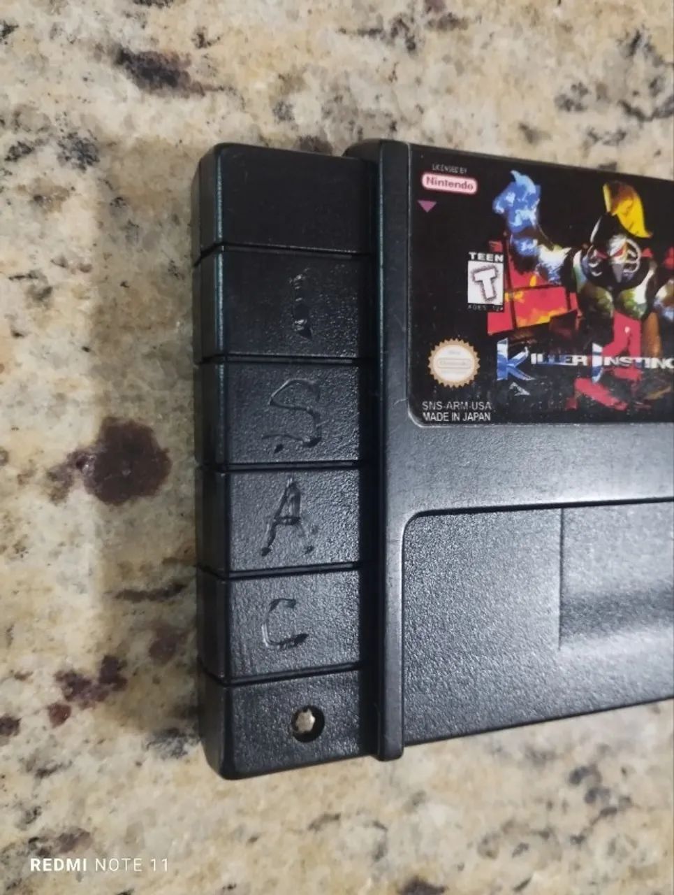 Jogo Original de Super Nintendo ( Snes ) Killer Instinct com Caixa - Foto 3