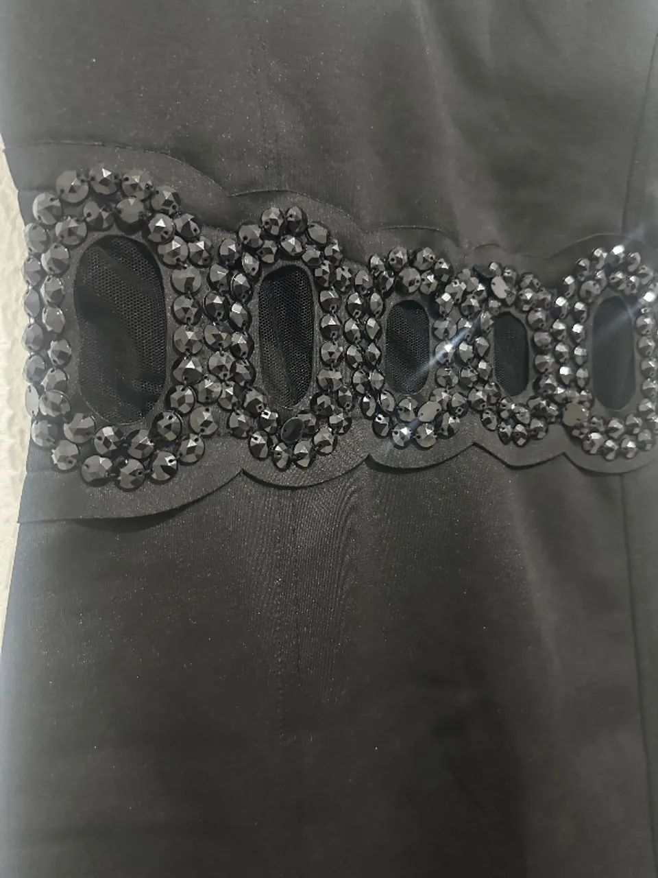 Vestido curto de festa preto  - Foto 3