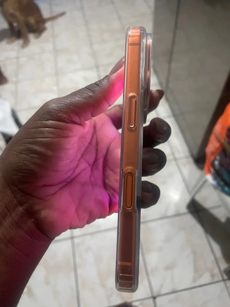 iPhone 17 Pro laranja 256 gigas - Foto 3
