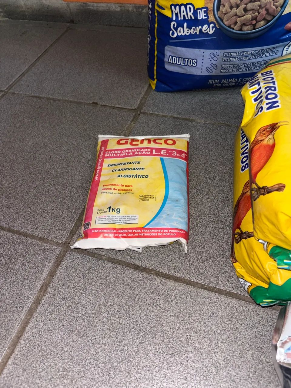 Rações e produtos