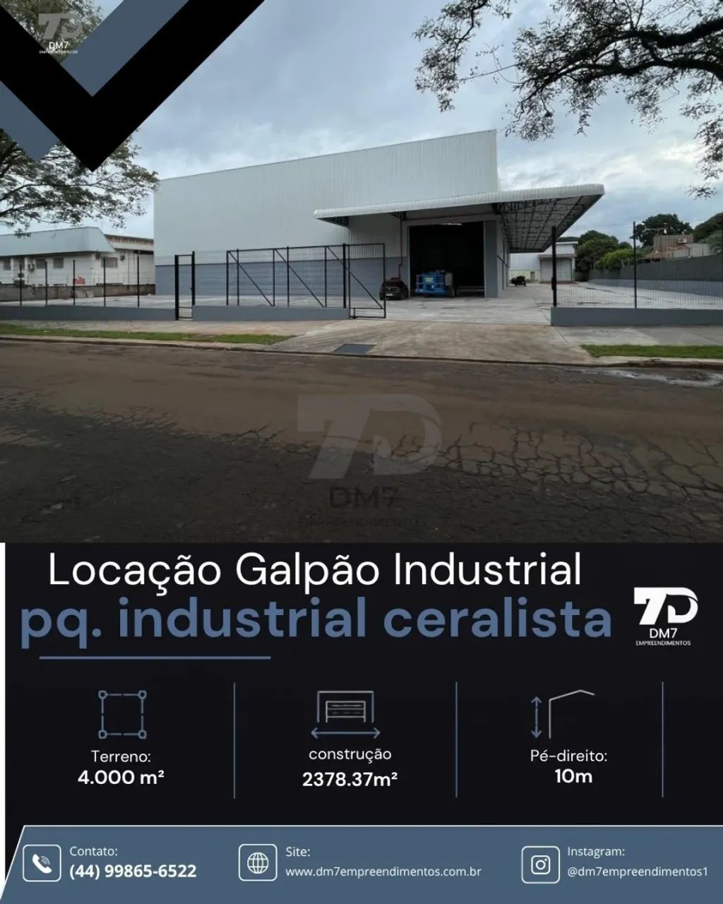 Comercial Para Alugar Parque Industrial Maringá