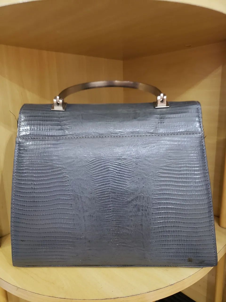 Bolsa de Couro Luxo Feminina - Ótimo Estado   - Foto 4