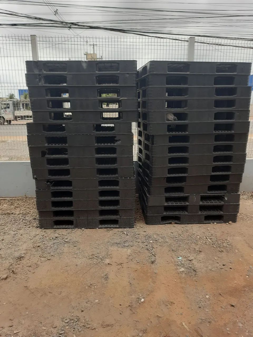 Paletes de plástico 