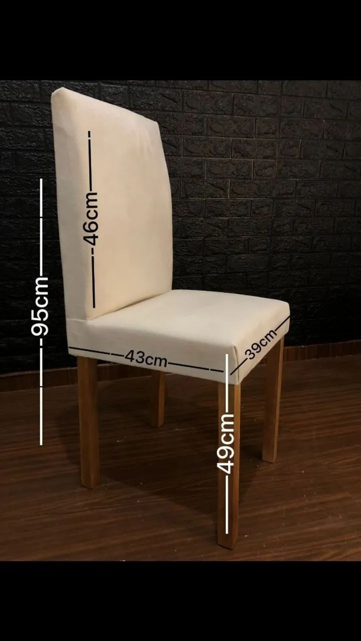Mesa com 4 cadeiras de jantar - Foto 4