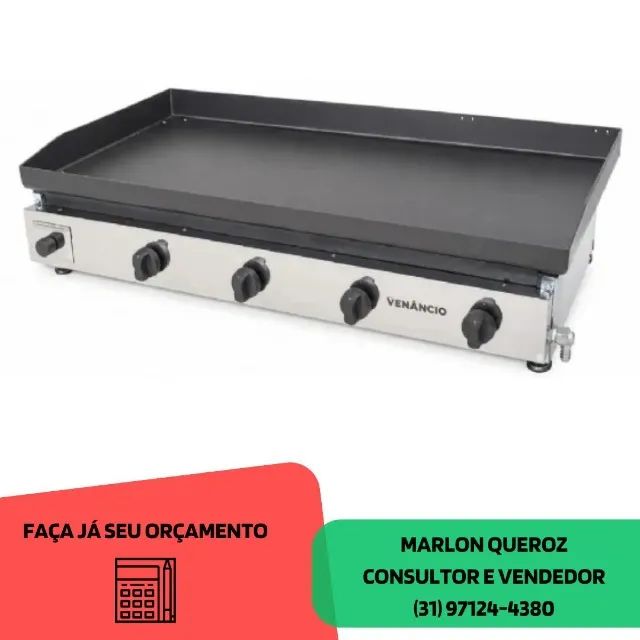 Chapa de Lanches 1M Venâncio Nova