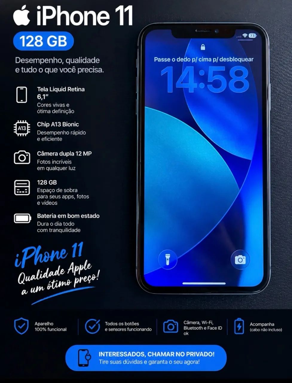 iPhone 11 128 gb  - Foto 3