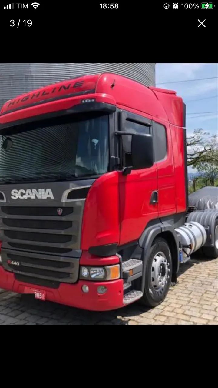 Scania highline 6x4. 440 com Retarder