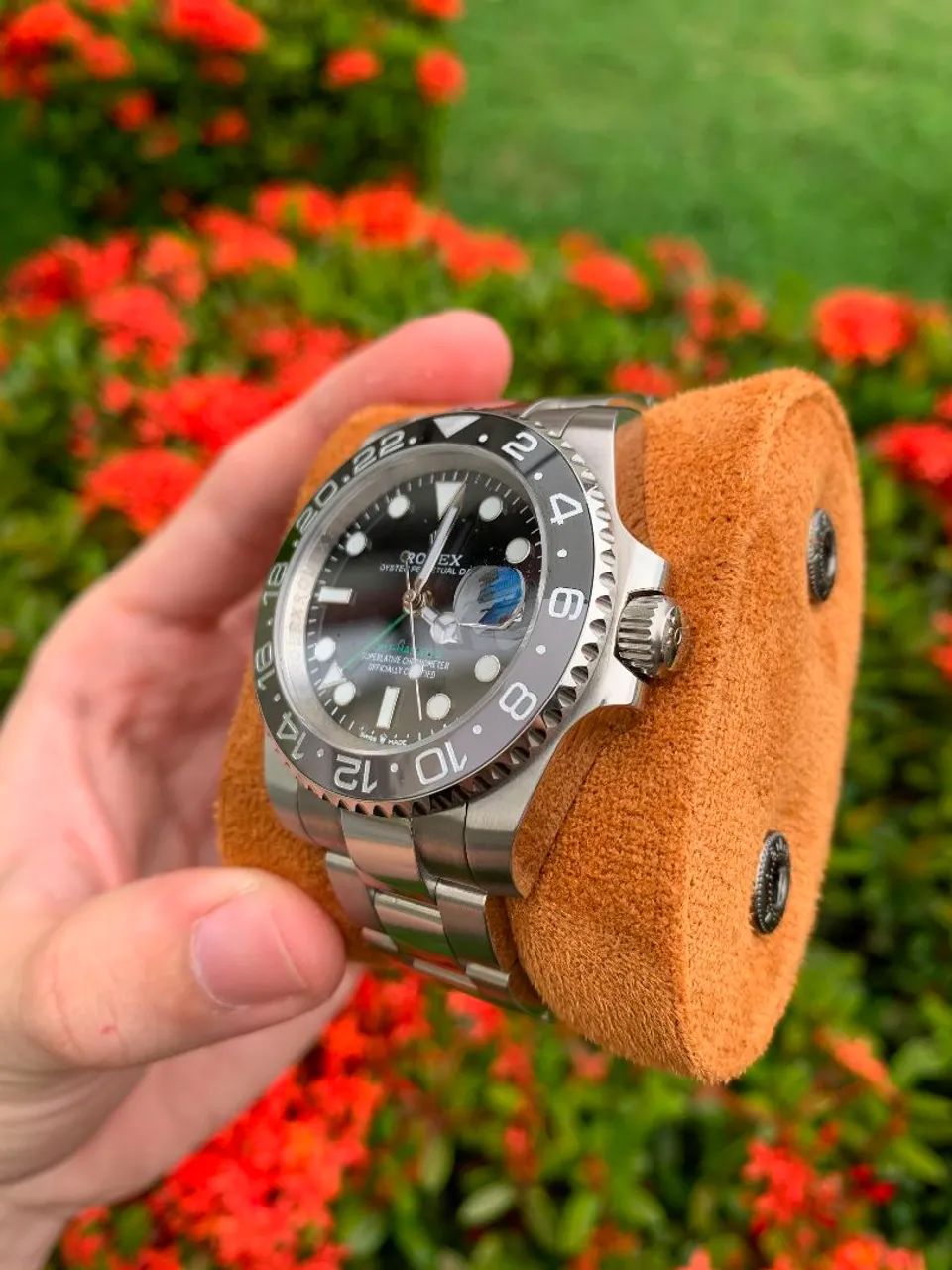 relógio automatico gmt bruce wayne - Foto 2