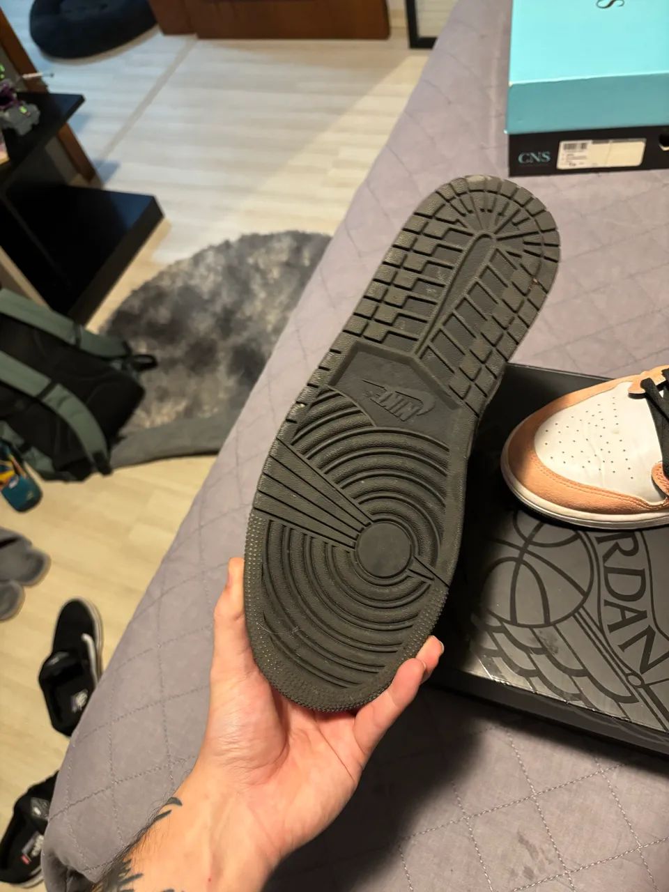 Air Jordan 1 Mid - original usado  - Foto 2