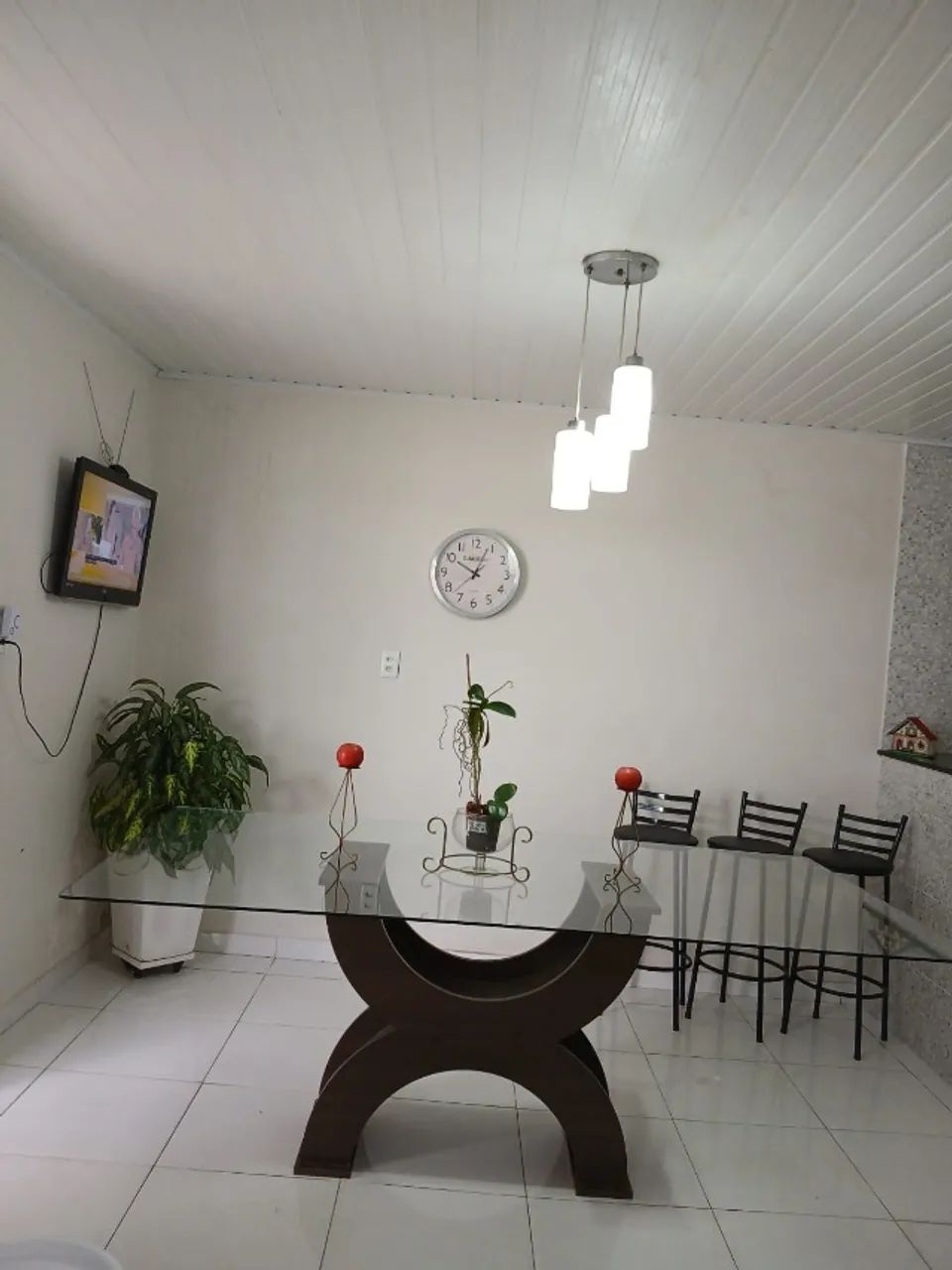 Mesa de vidro para 8 lugares - Foto 2