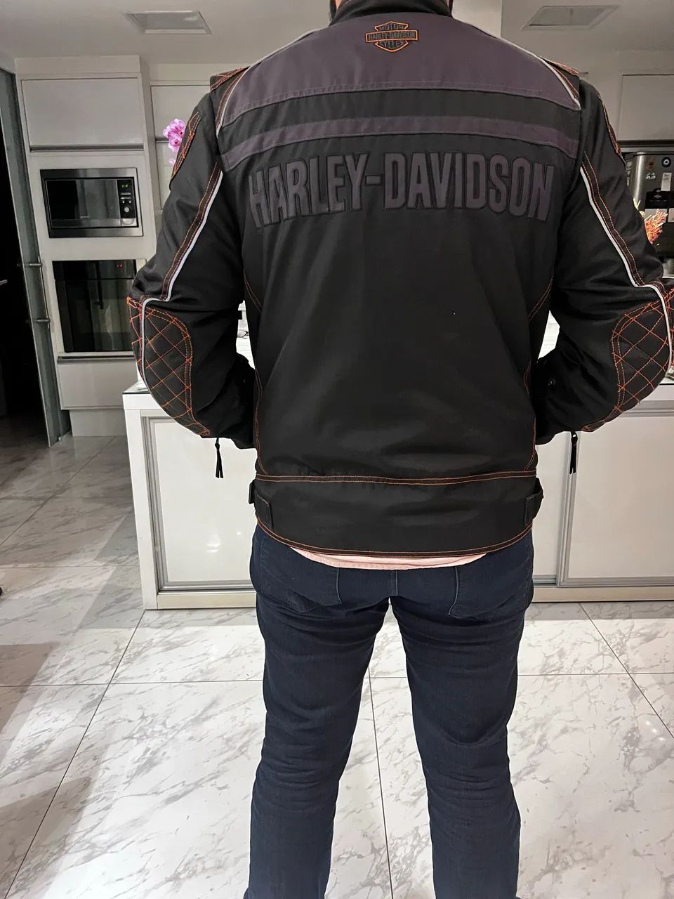 Casaco da harley a prova de chuva 
