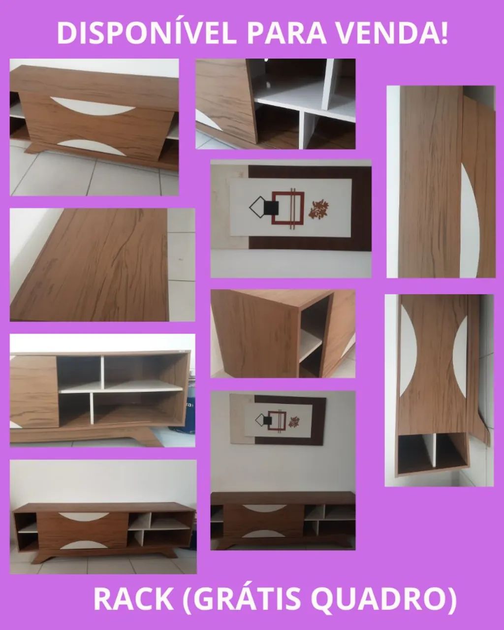 Rack (Grátis um quadro)