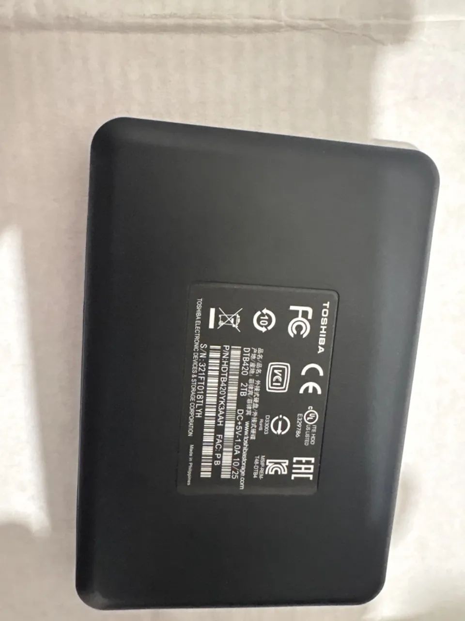 HD externo Toshiba 2T - Foto 2