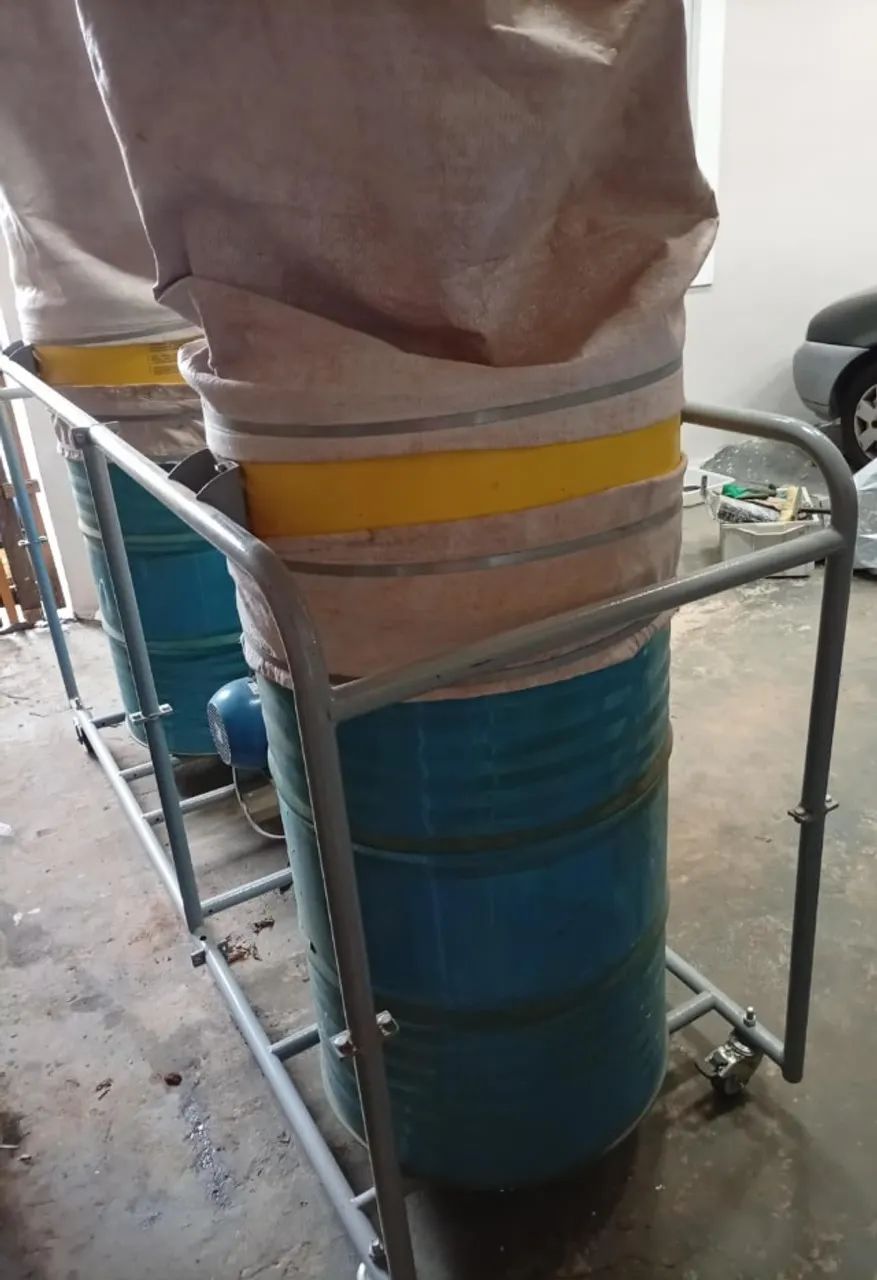 Exaustor coletor de pó Inmes EM-500T2 com apenas 5 meses de uso - Foto 5