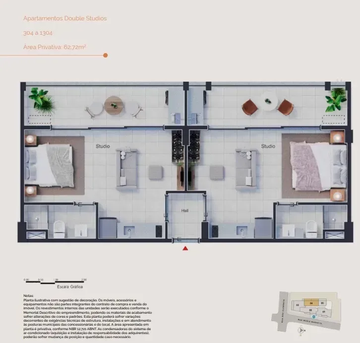 PLANTA 62m²