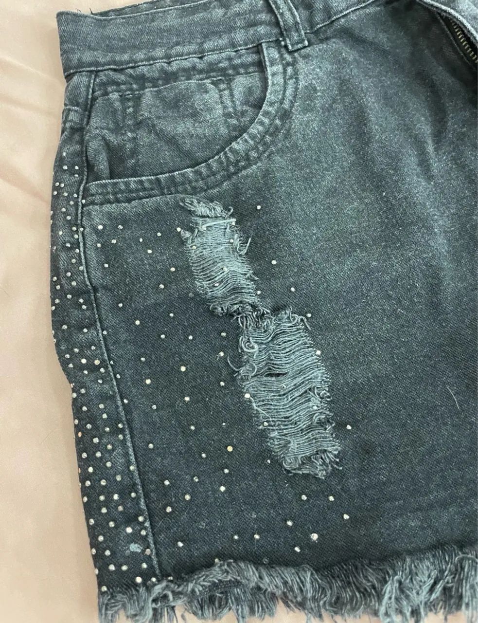 short jeans marisa preto - Foto 3