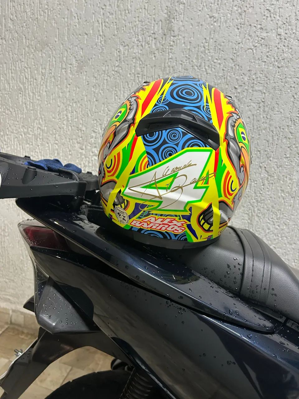 CAPACETE LS2 FF358 ALEX BARROS - Foto 3