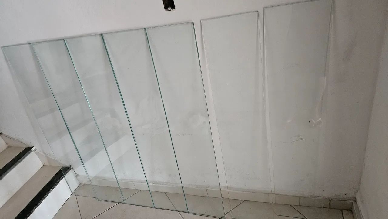 Prateleira de vidro 1,22 x 25 - Foto 3