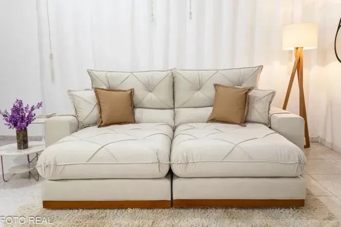 Sofá Retrátil e Reclinável Gran Bello 2.00m   Produto Novo!  Pronta Entrega! - Foto 4