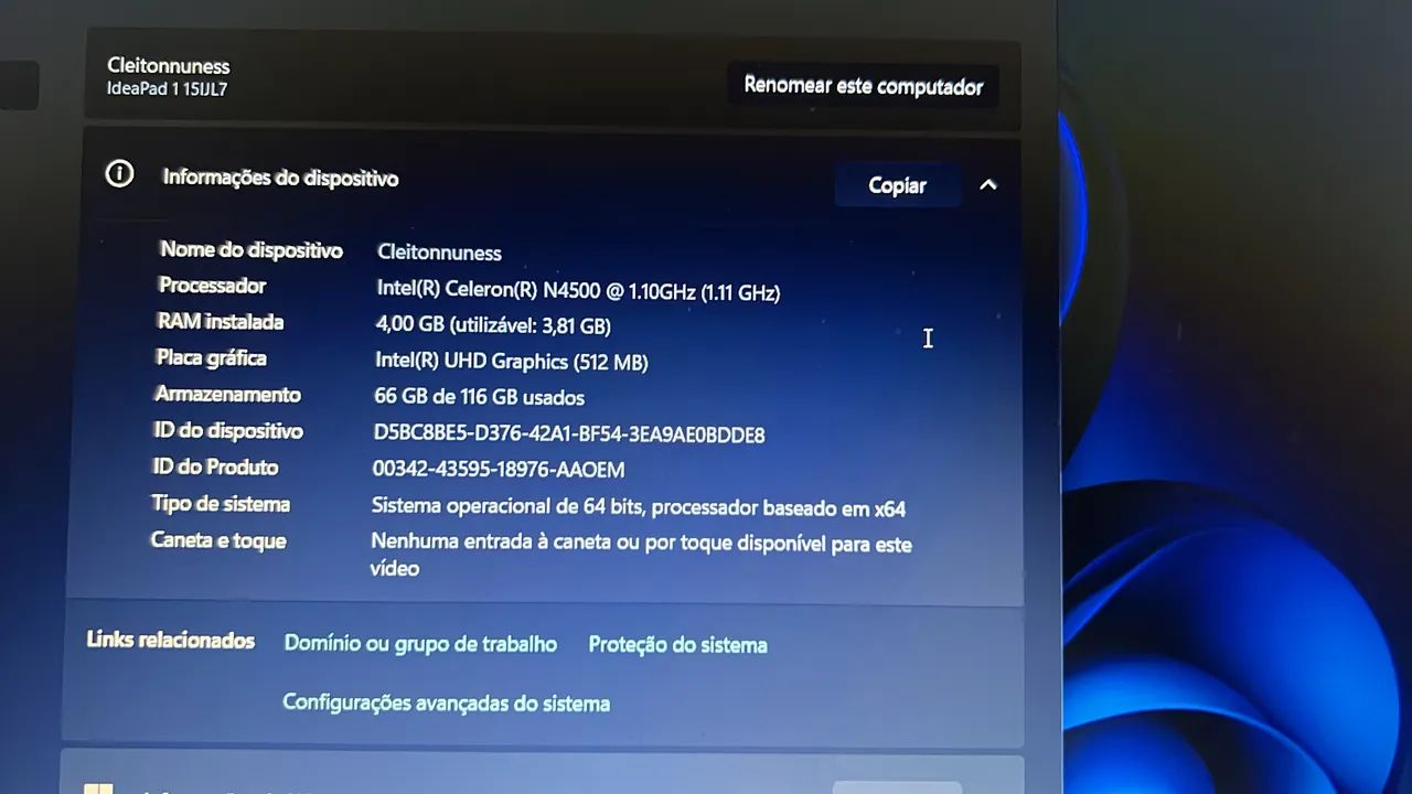 Vendo notebook Lenovo  - Foto 4
