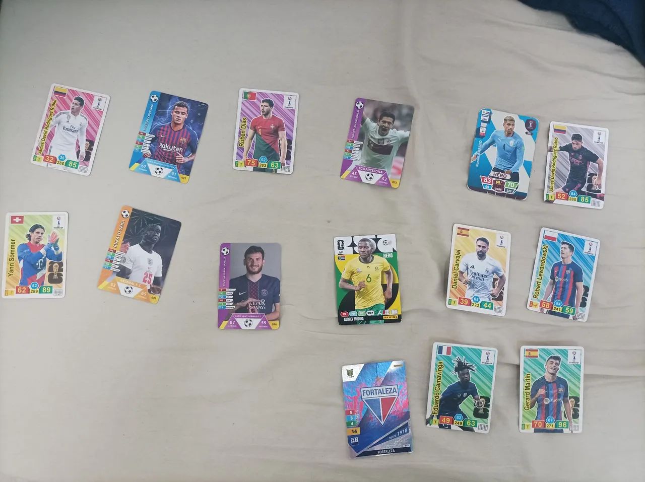 vendo cards futebol 
