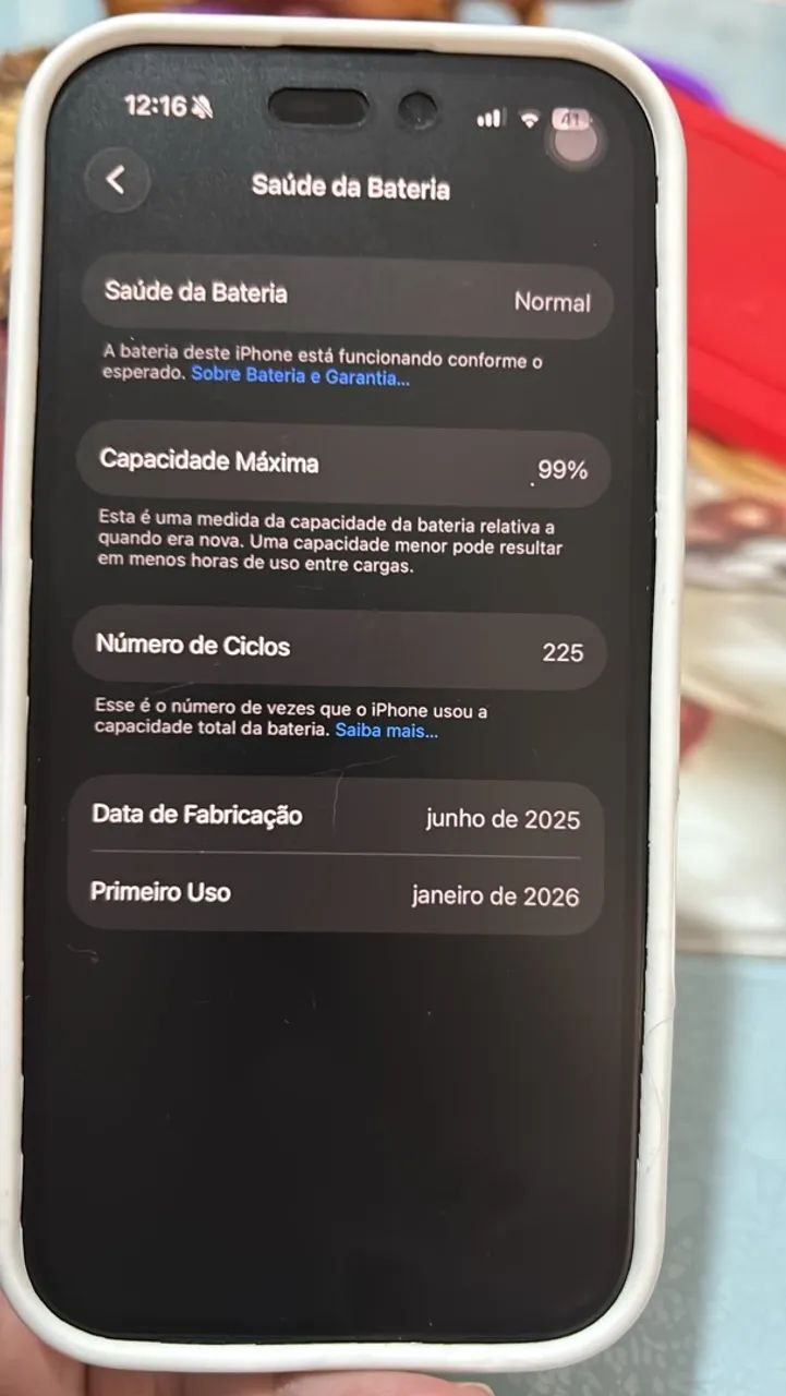 IPhone 16 256 gb - Bateria 99% - Garantia Apple - Foto 5